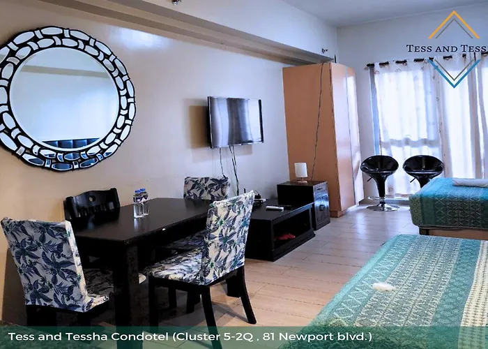 Apartment Tess And Tessha Condotel Near T3 Airport Manila