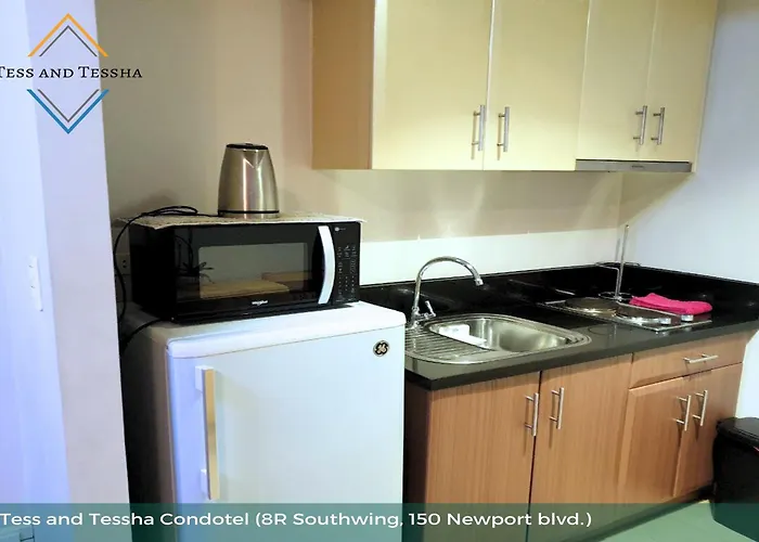 Tess And Tessha Condotel Near T3 Airport 马尼拉