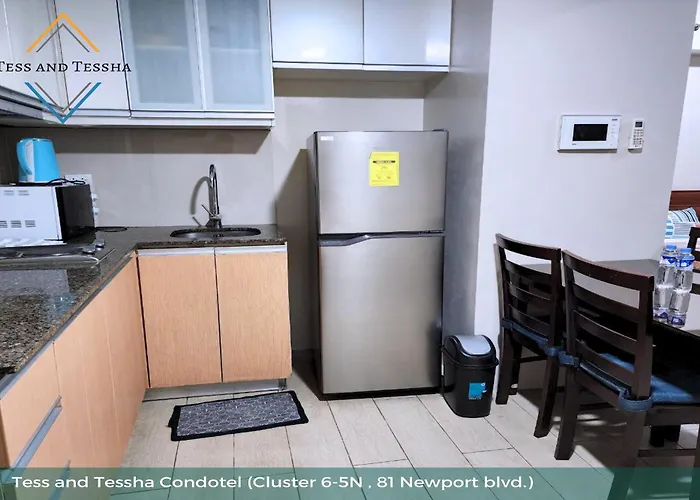 Apartment Tess And Tessha Condotel Near T3 Airport Manila