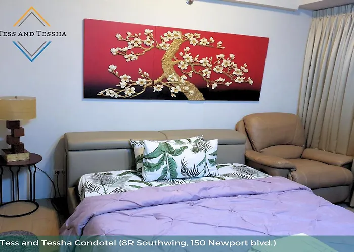 Tess And Tessha Condotel Near T3 Airport Apartment Manila