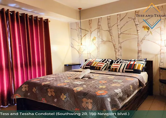 Tess And Tessha Condotel Near T3 Airport