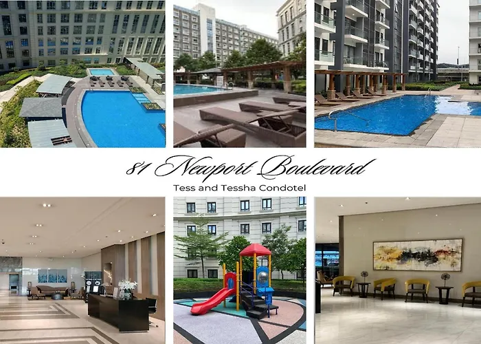 Apartment Tess And Tessha Condotel Near T3 Airport